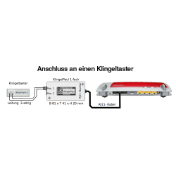 KlingelPaul V4.5 - Direkter Anschluss eines Tasters