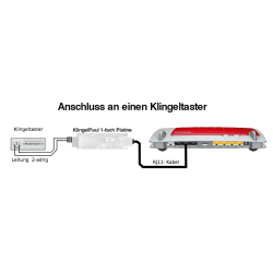 KlingelPaul 1-fach Platine
