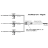 KlingelPaul 3-fach Platine